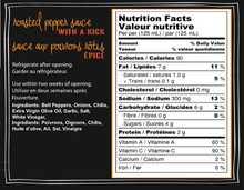 Load image into Gallery viewer, Roasted Pepper Sauce-With A Kick